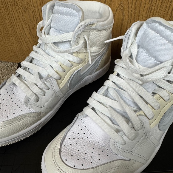 Nike Jordan 1 High OG Method of Make Cream and White Size 8.5 - Picture 6 of 8